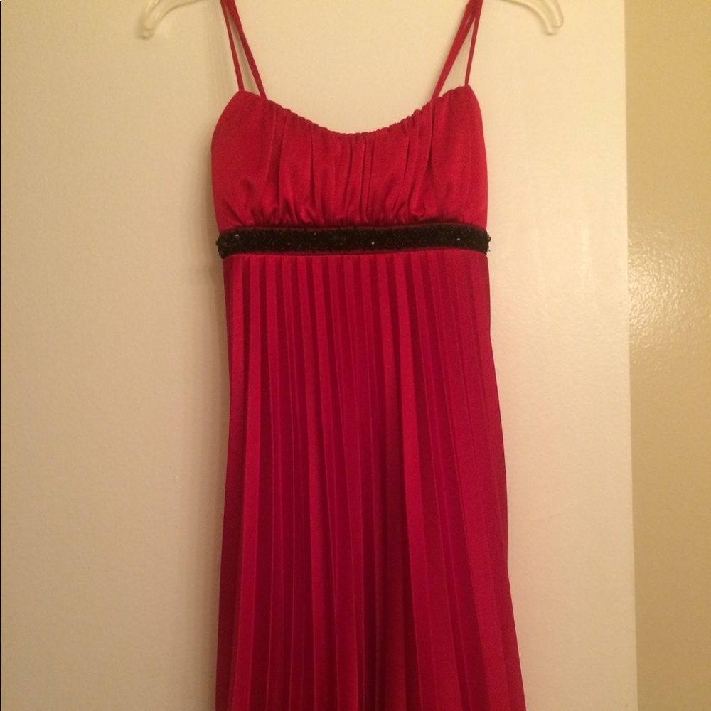 Red dress